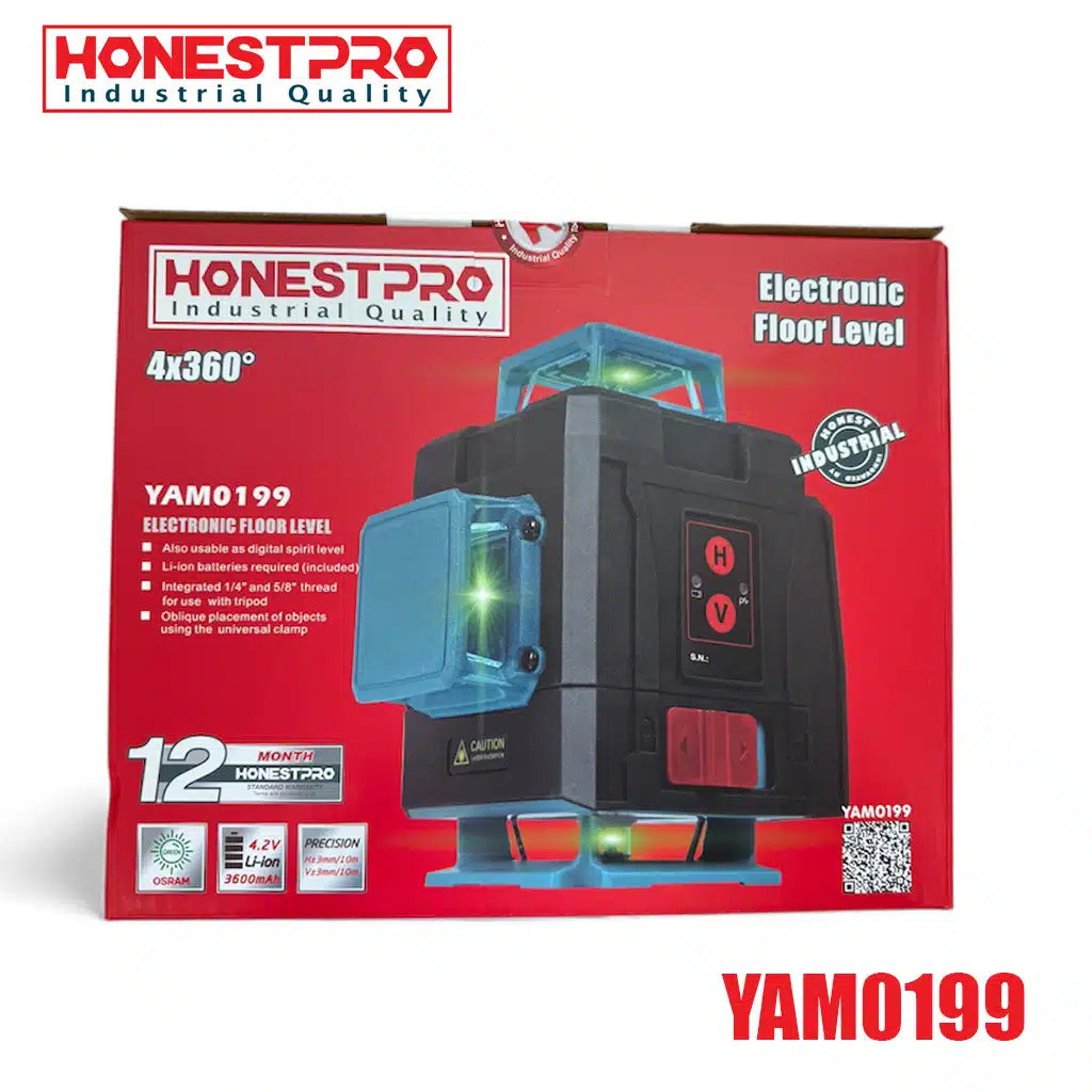 Niveau Laser 4D 16Lignes HONESTPRO YAM0199