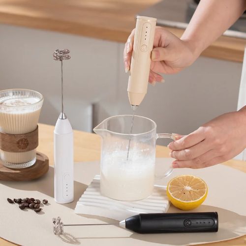 Mousseur À Lait Électrique Portable USB Rechargeable