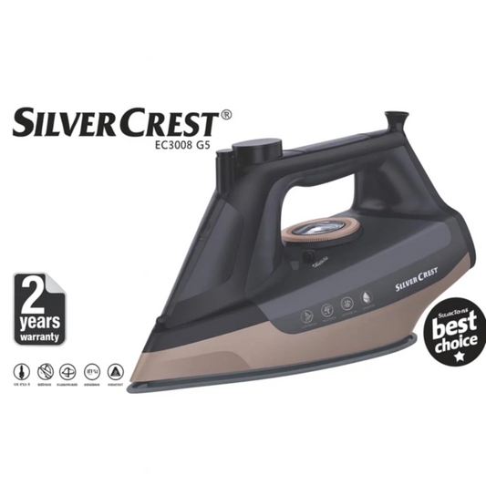 Fer a Repasser a Vapeur SilverCrest Steam IRON 2800W SilverCrest EC3008-GS