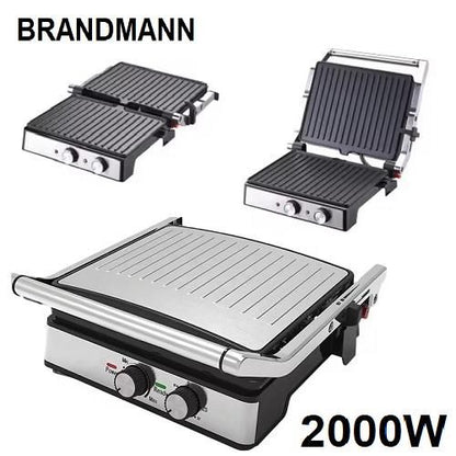 Panineuse & Pain Grill Brandmann 2000W
