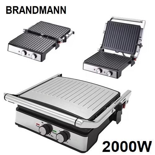 Panineuse & Pain Grill Brandmann 2000W