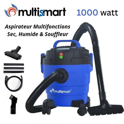 Aspirateur a eau et poussière 10L 1000W Multismart MS-VC4310