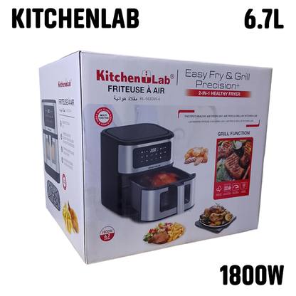 Friteuse sans Huile KitchenLab 6.7L 1800W