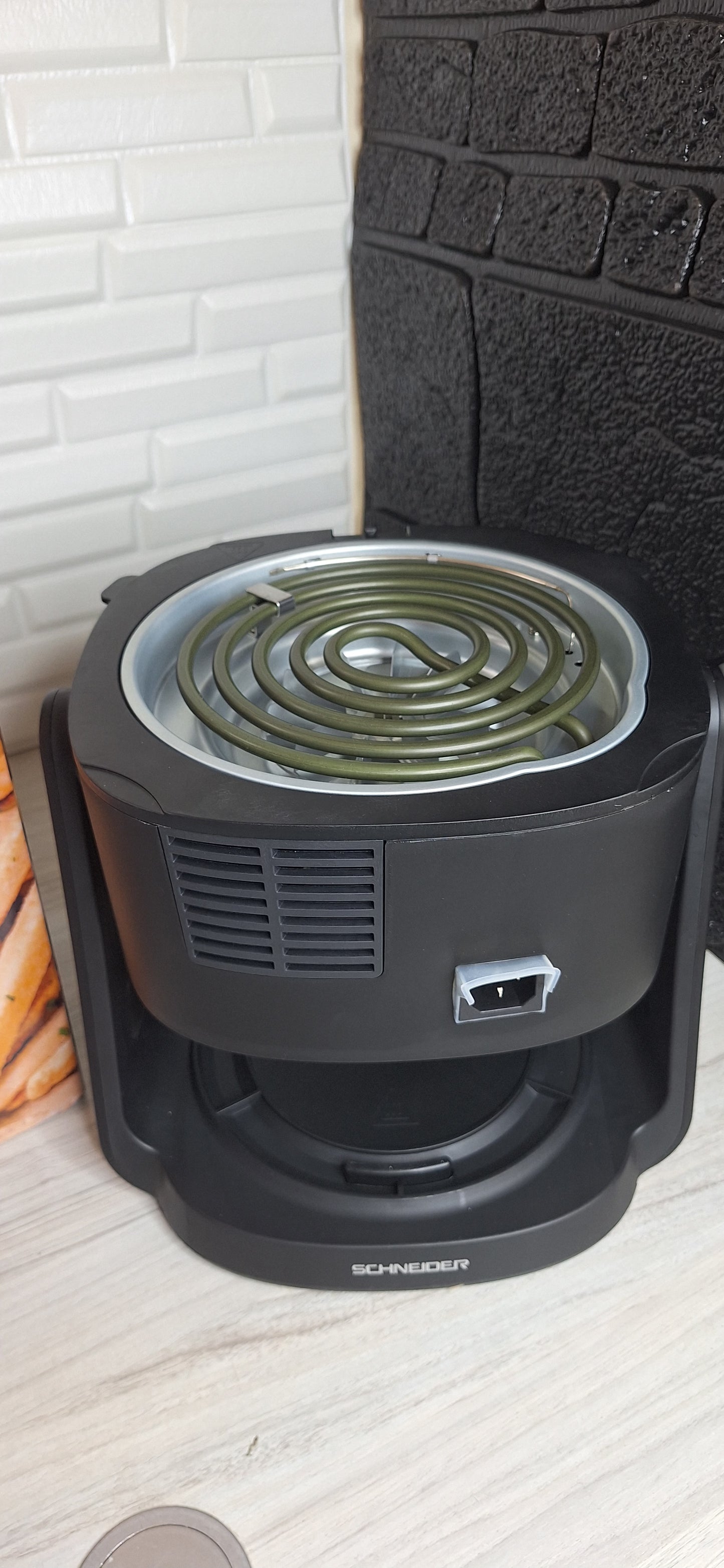 SAMURAI AIR FRYER 4.5L FLIP AND GRILL 2EN1 SCHNEIDER