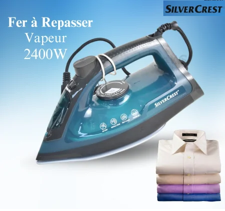 Fer a Repasser a Vapeur SilverCrest Steam IRON 2400W SilverCrest EC3009-GS