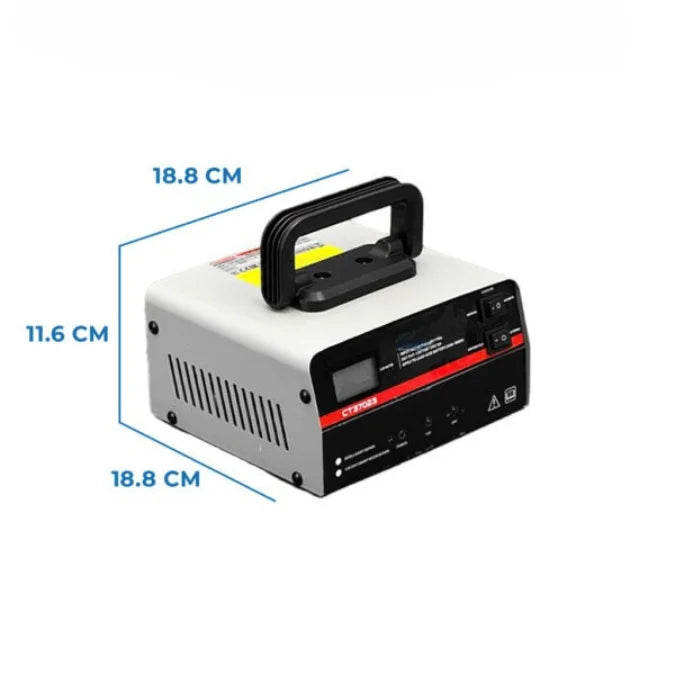 Chargeur Batterie Intelligent 12/24V LCD CT37022 Crown – Sécurité & Polyvalence