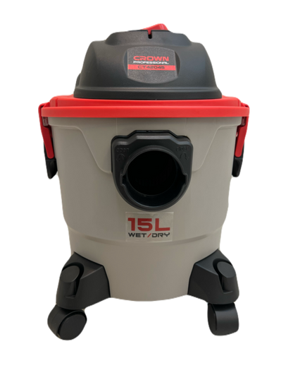 Aspirateur /souffleur avec sac (L’eau & Poussière)15L 1000W CROWN / CT42045