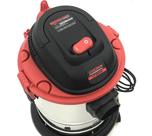 Aspirateur/souffleur avec sac (L’eau & Poussière) 20L 1000W CROWN / CT42046