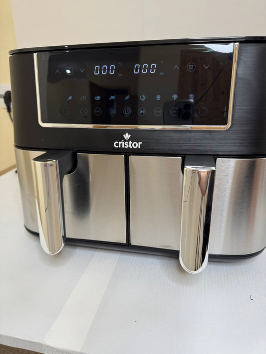 FRITEUSE CRISTOR DOUBLE BAC 9 L