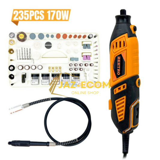 OUTIL ROTATIF  235 PIECE MULTIFONCTION 170W BEETRO BE0108