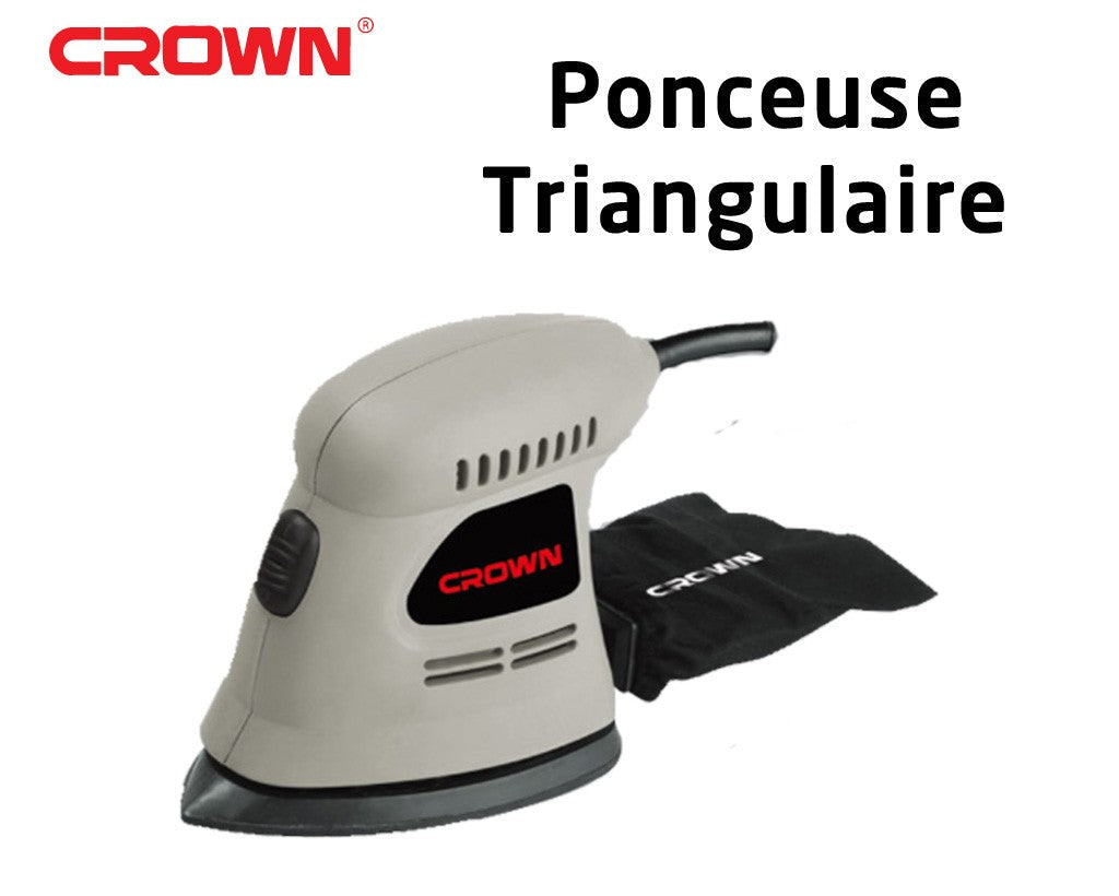 Ponceuse Vibrante Triangulaire 125W CROWN | CT13375