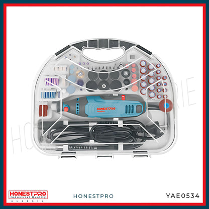 Kit Outil Rotatif 170W 210Pièces 0.8-3.2mm HONESTPRO | YAE0534