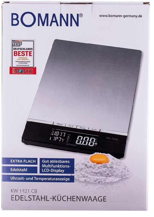 Balance de cuisine Bomann 5 kg  KW 1421 CB