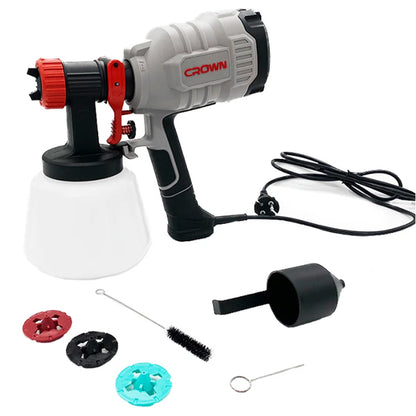 Pistolet à peinture électrique 1.5-2.6mm 650W CROWN | CT31020