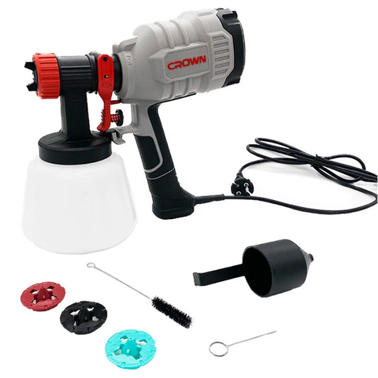 Pistolet à peinture électrique 1.5-2.6mm 650W CROWN | CT31020