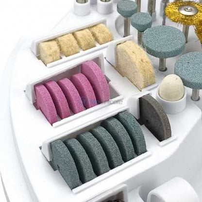 Kit Outil Rotatif 170W 210Pièces 0.8-3.2mm HONESTPRO | YAE0534