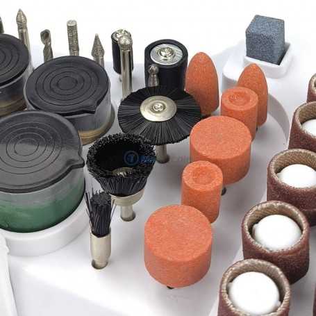 Kit Outil Rotatif 170W 210Pièces 0.8-3.2mm HONESTPRO | YAE0534