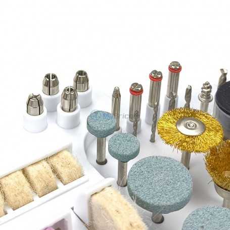 Kit Outil Rotatif 170W 210Pièces 0.8-3.2mm HONESTPRO | YAE0534